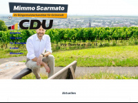 scarmato.de Webseite Vorschau