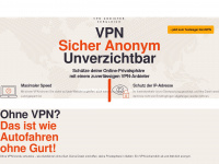 vpn-anbieter.net Webseite Vorschau