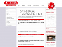 ajus.ch Webseite Vorschau