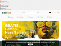 azarius.shop Webseite Vorschau