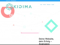 kidima.de Webseite Vorschau