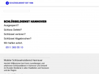 mein-schlüsseldienst-hannover.de Webseite Vorschau