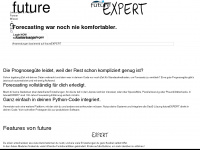 future-forecasting.de Webseite Vorschau