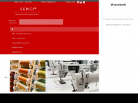 naehmaschinen-senci24.de Webseite Vorschau