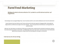 farmvend-marketing.eu Webseite Vorschau