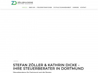 zoeller-dicke.de Webseite Vorschau