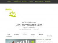 fahrradladen-bonn.de Webseite Vorschau