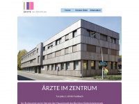 aerzteimzentrum.eu Webseite Vorschau