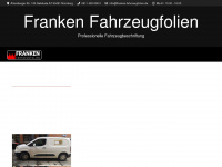 franken-fahrzeugfolien.de Webseite Vorschau