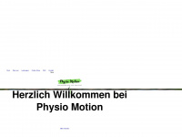 physio-motion-wiehl.de Webseite Vorschau