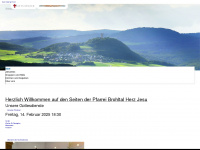 pfarrei-brohltal.de Webseite Vorschau