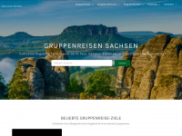 gruppenreisen-sachsen.de Webseite Vorschau