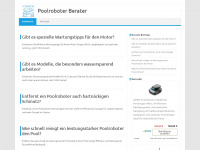 poolroboter-berater.de Webseite Vorschau