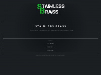 stainlessbrass.de Webseite Vorschau