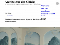 architekturdesgluecks.ch Webseite Vorschau