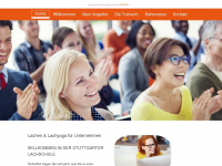 lachen-im-business.com Webseite Vorschau