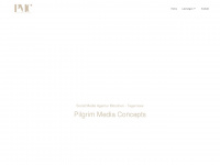 pilgrim-media-concepts.com Webseite Vorschau