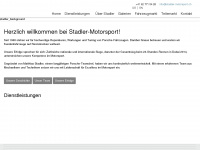 stadler-motorsport.ch Webseite Vorschau