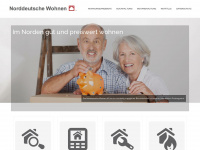 norddeutsche-wohnen.de Webseite Vorschau