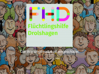 fluechtlingshilfe-drolshagen.de Webseite Vorschau