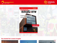 feuerwehreinsatz.nrw Webseite Vorschau