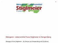 metzgerei-stiglmeier.de Webseite Vorschau