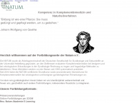 natum-veranstaltungen.de Webseite Vorschau