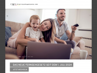 fernsehgesetz.de Webseite Vorschau