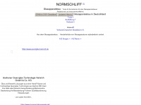 normschliff.com Webseite Vorschau