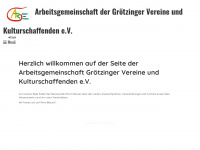 arge-groetzingen.info Webseite Vorschau