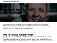 keinesorge.org Webseite Vorschau