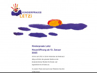 kinderpraxis-letzi.ch Webseite Vorschau