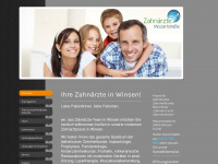 zahnaerzte-mozartstrasse.de Webseite Vorschau