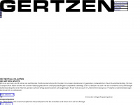 gertzen-gruppe.de Webseite Vorschau