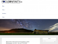 focustoinfinity.de Webseite Vorschau