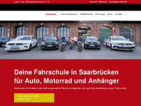 fahrschule-sb.de Webseite Vorschau