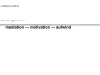 mediation-aufwind.ch Webseite Vorschau