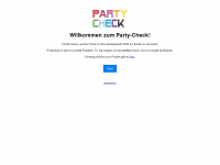 party-check.org Webseite Vorschau