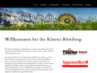 kaeserei-ruettiberg.ch Webseite Vorschau