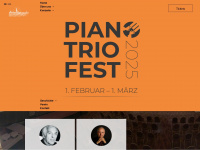 pianotriofest.ch Webseite Vorschau