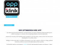 app-klinik.com Webseite Vorschau