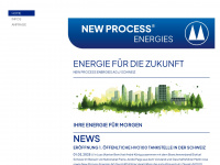 new-process-energies.ch Webseite Vorschau