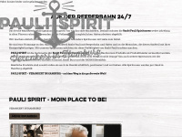 pauli-spirit.com Webseite Vorschau