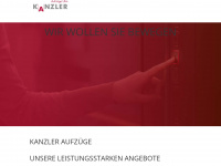 kanzler-aufzuege.de Webseite Vorschau