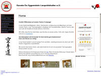 karate-egg-leo.de Webseite Vorschau
