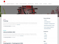 karate-dojo-stockach.de Webseite Vorschau