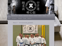 jukuren-karate.de Webseite Vorschau