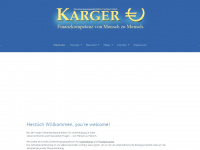 karger-steuerberatung.de Webseite Vorschau