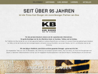 karl-burger.de Webseite Vorschau