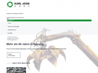 karl-joos-gmbh.de Webseite Vorschau